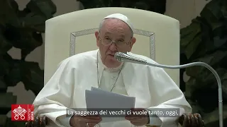 Papa Francesco incoraggia gli anziani ad essere voce profetica contro la corruzione (16 marzo 2022)