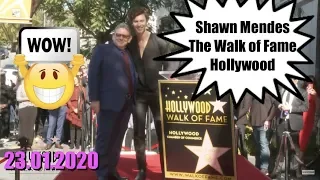 Shawn Mendes at The Walk of Fame (23.01.20, Hollywood)