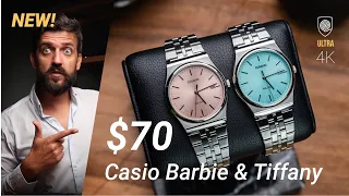 Casio is on fire with these $70 Barbie & Tiffany PRX alternatives.