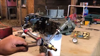 HOLLEY carburetor installation HOW TO 780 cfm 4 barrel 3310-1 PART 8