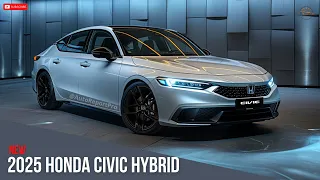 The New 2025 Honda Civic Hybrid Unveiled - increasingly futuristic and powerful?