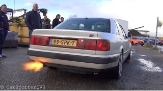 650hp Audi S4 - CRAZY Anti Lag sound & launch control