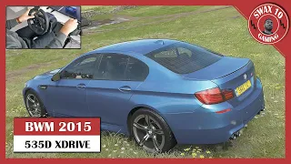 2015 BMW 535d xDrive (313 HP) Test Drive || Forza Horizon 4 || Logictech g920 steering wheel