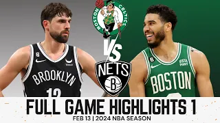 Brooklyn Nets vs Boston Celtics FULL GAME HIGHLIGHTS 1 Feb 13/24 #nbahighlights #nbatoday #nba