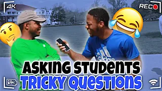 ASKING COLLEGE STUDENTS TRICKY QUESTIONS PUBLIC INTERVIEW - PART 1