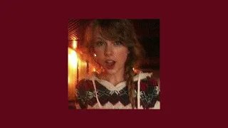 christmas tree farm - taylor swift (sped up)