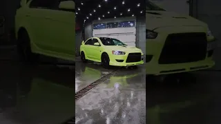 Mitsubishi lancer x fake evolution