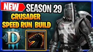 Diablo 3 Best Crusader Build Season 29 For SPEED Runs Fist of The Heavens Crusader Diablo 3 PTR