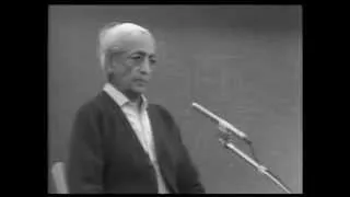 J. Krishnamurti - Brockwood Park 1979 - Public Talk 3 - Can one know oneself completely?