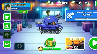 Hills of Steel (MOD, Unlimited Coins) Hills of Steel All 22 Tanks Unlocked & Upgrade Game Play #29