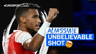 Auger-Aliassime Wins an Unbelievable point against Medvedev | Eurosport Tennis