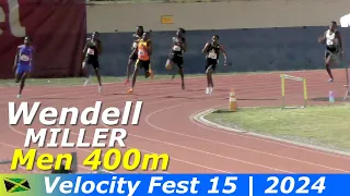 Wendell MILLER | Assinie WILSON | Amal GLASGOW | Men 400m | Velocity Fest 15