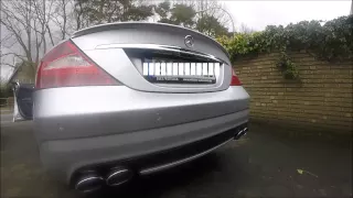 Underground Exhaust Mercedes W219 CLS 350 Stage 3 Sound AMG