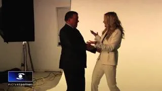 William Shatner and Kaley Cuoco Strike a Pose