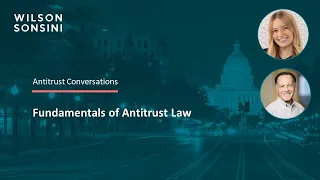 Antitrust Conversations: Fundamentals of Antitrust Law
