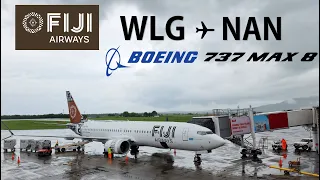 Fiji Airways Boeing 737 MAX 8 Economy Flight Experience: Wellington to Nadi (FJ460)