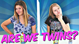 Twin Telepathy Slime Challenge SIS VS SIS | Taylor & Vanessa