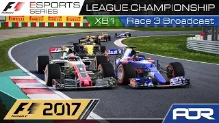 F1 Esports Series 2017: XB1 League Championship - Race 3 - Japan