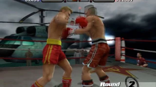 Rocky legends (PS2) Ivan Drago vs Yuri Denisov (Career Ivan Drago)