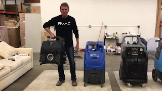 Rotovac CFX ZX! MASSIVE VACUUM POWER Portable Extractor