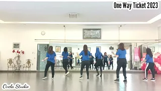 One Way Ticket 2023 - Line Dance || Jiyun lm( KOR)- August 2023#ovelastudiopalembang #nusaindahclass