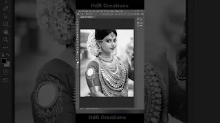 Instant High Contrast Black and White Photos in Photoshop #adobe #shortvideo #shorts #viral #video