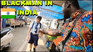 HOW DO INDIAN 🇮🇳 KIDS REACTS WHEN THEY SEE A BLACKMAN.