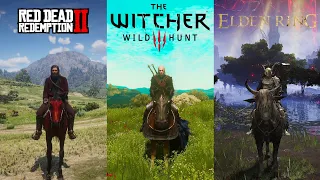 RDR2 vs The Witcher 3 vs Elden Ring - Which Is Best?