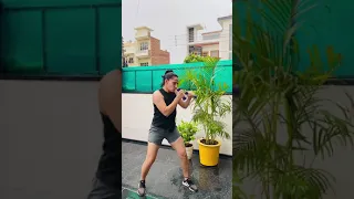 Shadow Boxing with 1kg dumbells 🥊😇 #shorts #shortvideo #viral #boxing #workout