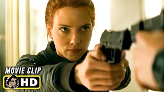 BLACK WIDOW Clip Compilation (2021) Scarlett Johansson