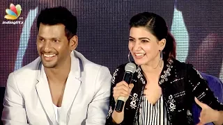 Is Vishal better than Suriya & Vijay? : Samantha Funny Reply | Irumbu Thirai Teaser Launch