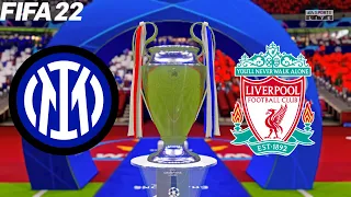 FIFA 22 | Inter Milan vs Liverpool - Champions League UEFA 2021/22 - Full Match & Gameplay