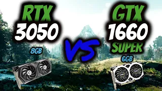 RTX 3050 vs GTX 1660 super | Test in 10 Games | 1080p | 1440p |