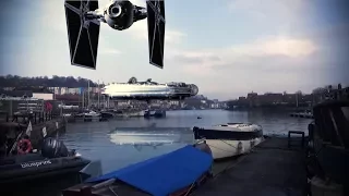 Star Wars ships in Bristol (VFX study)