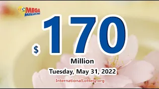 Result of Mega Millions on May 27, 2022 - Jackpot rises to $170 million