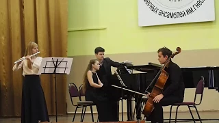 Haydn - Trio for flute, cello, and piano in G major, Hob. XV:15, I. Allegro