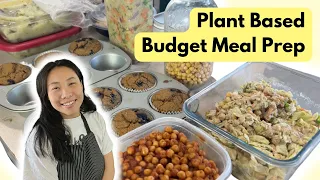 Budget Friendly Meal Prep | Plant Based Family