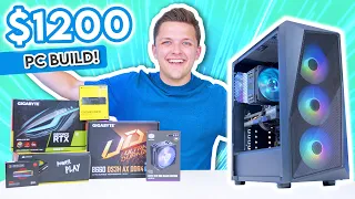 Best $1200 Gaming PC Build 2022! [Full Build Guide w/ Benchmarks - ft. RTX 3060Ti]