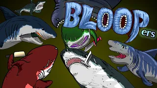 The Bloop VS Megalodon Outtakes - Bloopers?! #animation #bloop #shark