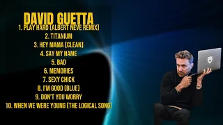 David Guetta-Most streamed tracks of 2024-Elite Hits Lineup-Hyped