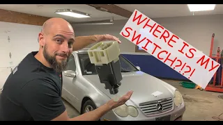 Mercedes Benz brake light switch stop light switch - where is it - and how to know how to find it