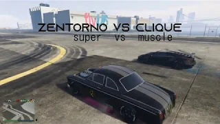 Vapid Clique Vs Zentorno | Drag Race | GTA 5