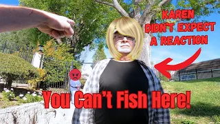 RIDICULOUS: KAREN & HOA Harass Fisherman!