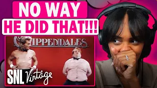 Chris Farley SHIRTLESS?! | Chippendales Audition - SNL- REACTION