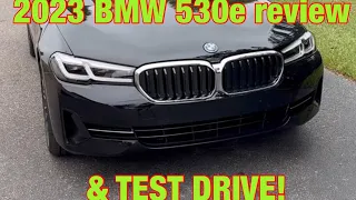 2023 BMW 530e Review and Test Drive