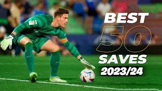 Best 50 Goalkeeper Saves 2023/24 | HD #3