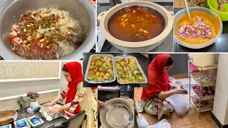 Husband k doston k lie boht sara khana bna k bheja || Sara din cooking main nikal gaya || Qorma