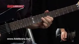 Goodbye To Romance - Guitar Solo - Slow & Close Up - www.licklibrary.com