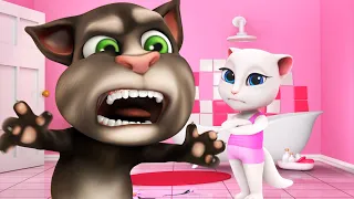 Talking Tom 😉  Red Alert 🐭 緊急事態  🐭 New Episode 新エピソード ⭐ Funny episodes | Super Toons TV アニメ