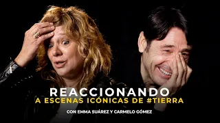 Emma Suárez y Carmelo Gómez reaccionan a las mejores escenas de 'Tierra' | Fotogramas